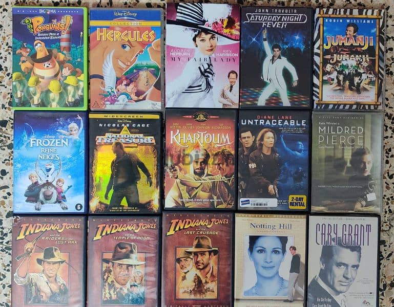 DVD cassettes for Sale 1