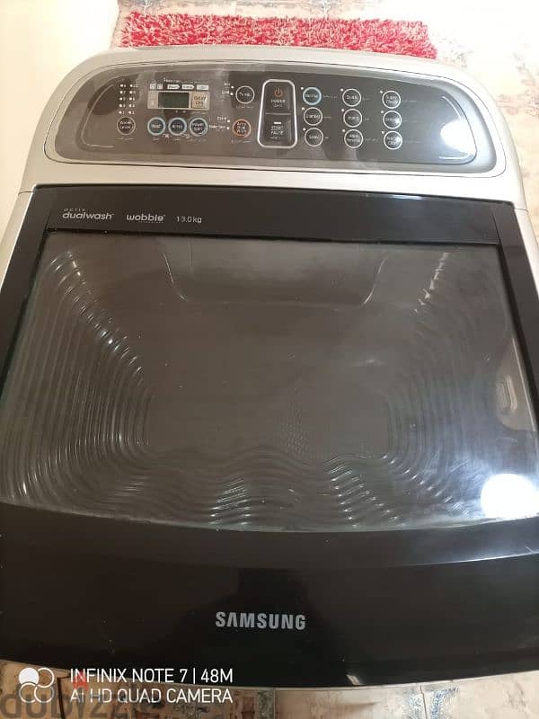 dual washing machine 9 manth used 3