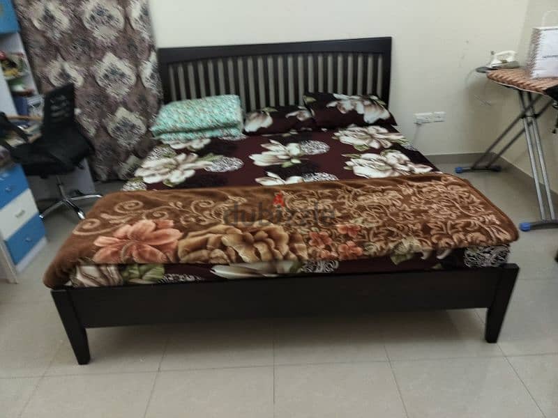 King size bed with RAHA MATRESS 5