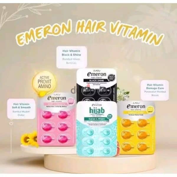 vitamin capsule hair كبسولات فيتامينات زيت للشعر 2