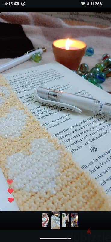 crochet bookmark 2