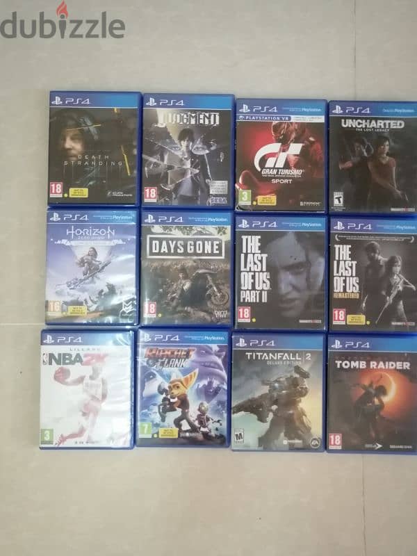 used playstation 4 games for sale 0