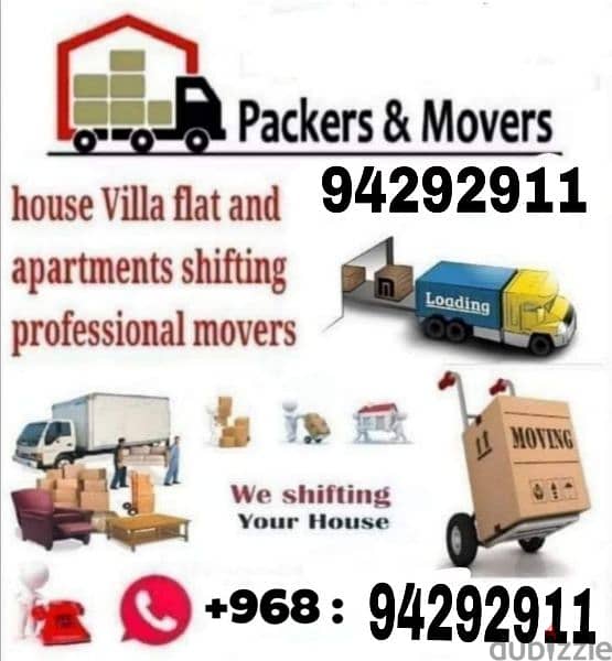 Muscat House , office ,store shifting, packing dismantling and fixing 0