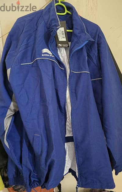 New Al Burrda sport Blue jacket for sale