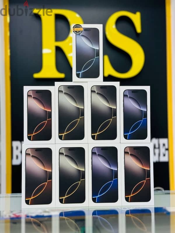 iPhone 16 pro max 256Gb new all colors available 0