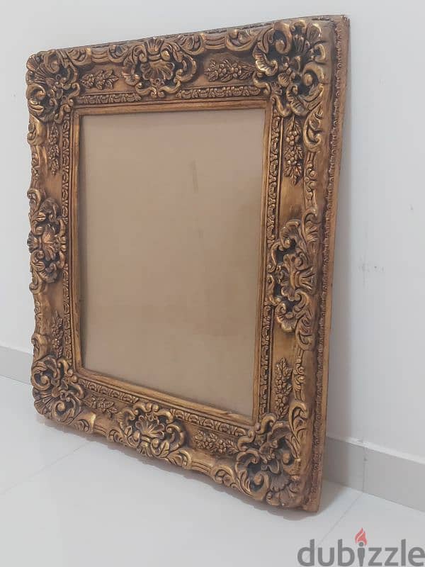 LARGE ANTIQUE PAINTING FRAME 1