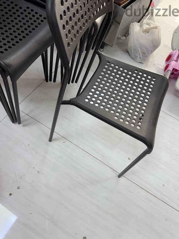 Iron Frame Chair كراسي حديد 0