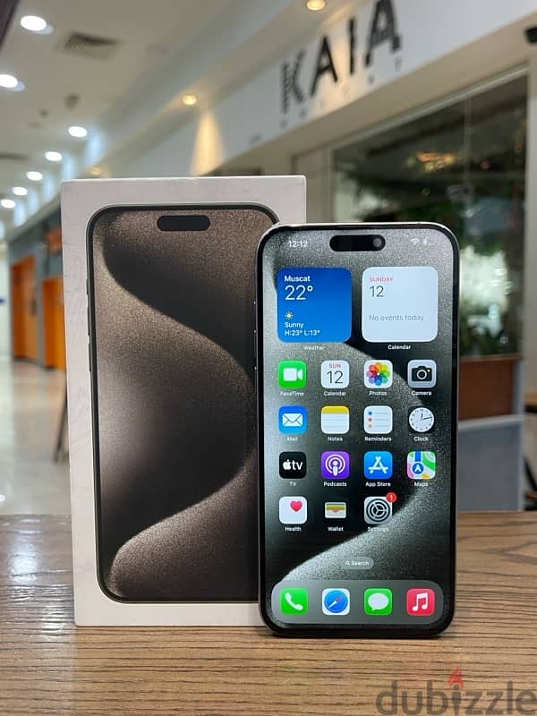 Iphone 15 Pro Max , 256 GB , Natural titanium 0