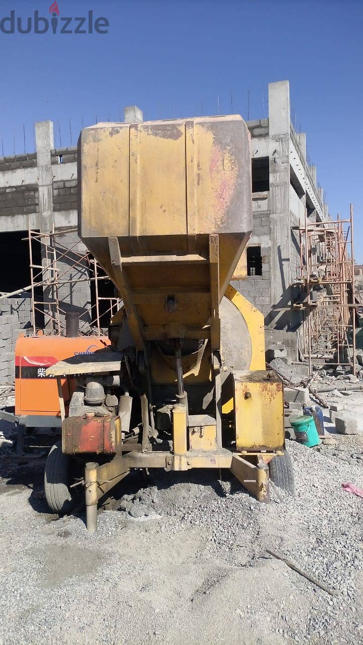 concrete Pump and mixer 9