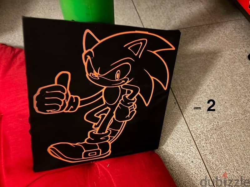 cushions - sonic - football 1