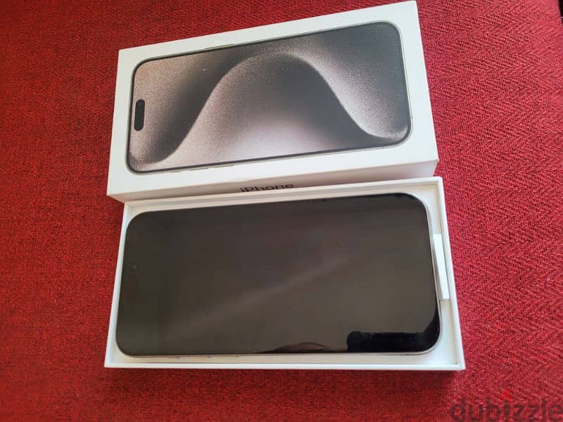 iphone 15 pro max 256 new condition 1