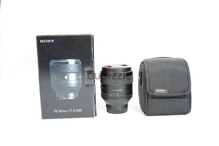 sony FE 85 mm F1.4 GM OSS