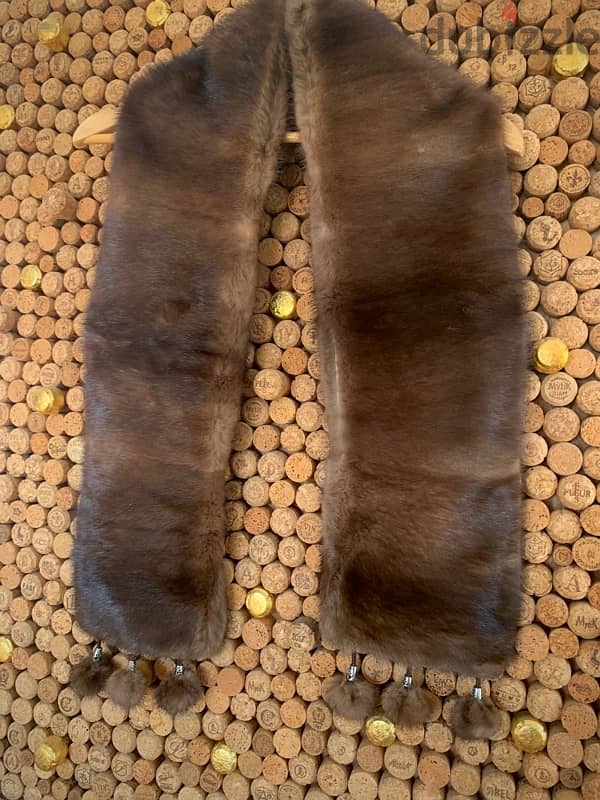 Mink fur scarf 3