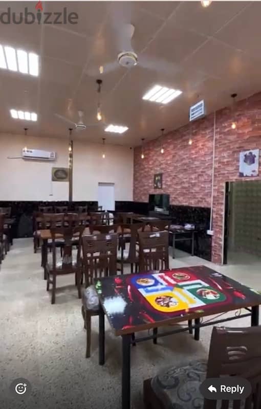 running restaurant for sale with all equipments good location 1