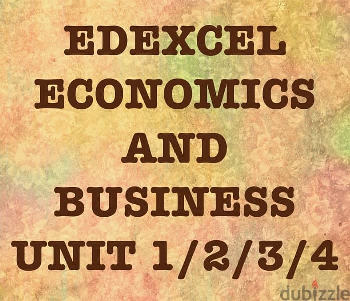 Economics /Business/Accounting IGCSE/Gcse/Edexcel/As/A level 2