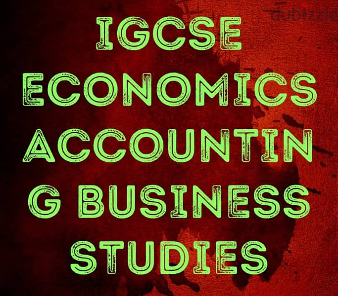 Economics /Business/Accounting IGCSE/Gcse/Edexcel/As/A level 3