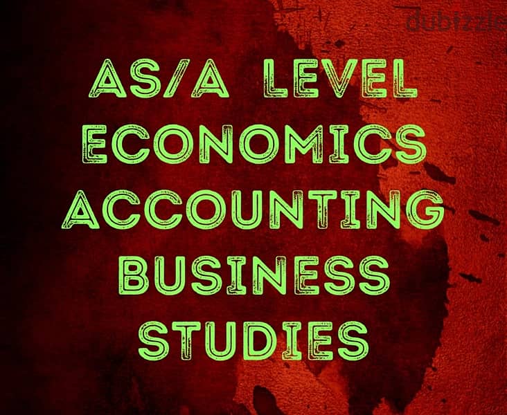 Economics /Business/Accounting IGCSE/Gcse/Edexcel/As/A level 4