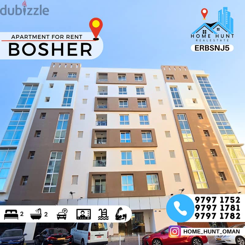 BOSHER | STUNNING 2 BHK APARTMENT WITH GREAT VIEWS FOR RENT 0