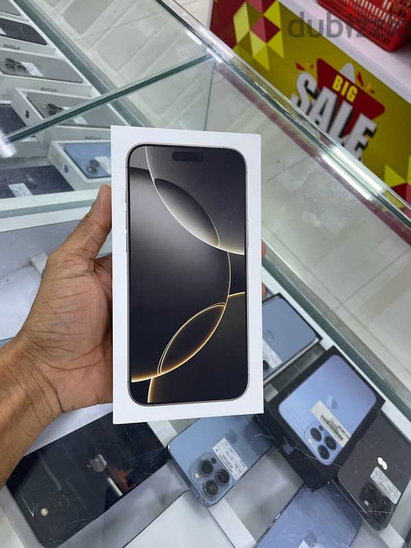 Iphone 16 promax Natural Brand new- 1 Year Apple Warranty 0