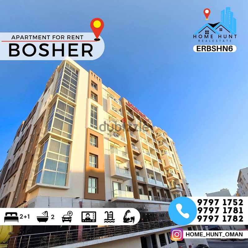 BOSHER | ELEGANT 2+1 BHK APARTMENT FOR RENT 0