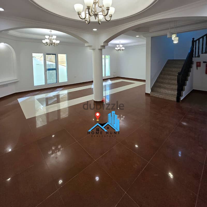 PDO QURUM | WELL MAINTAINED 5+1BR COMPOUND VILLA FOR RENT 1