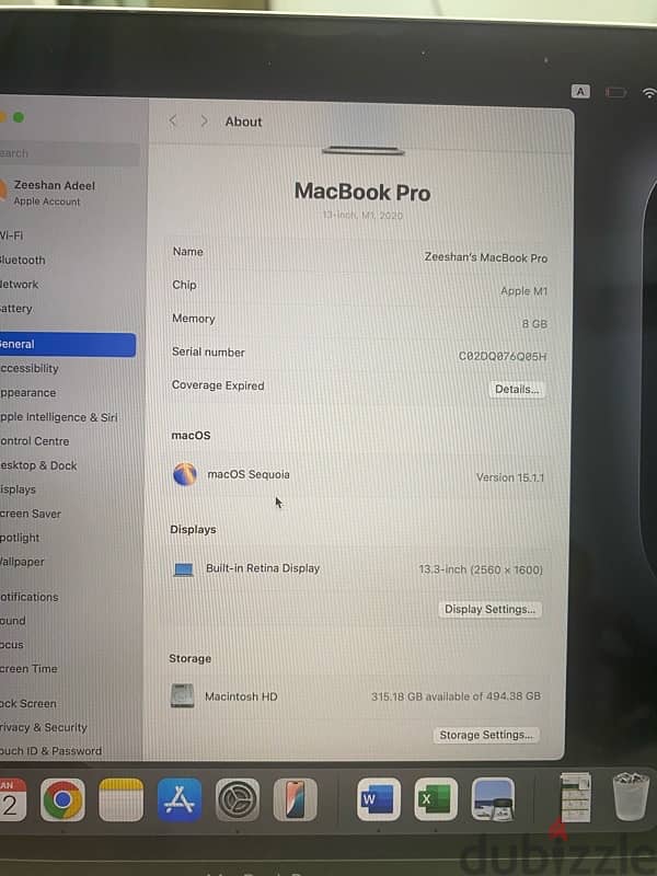 MacBook Pro M1 512 gb 2