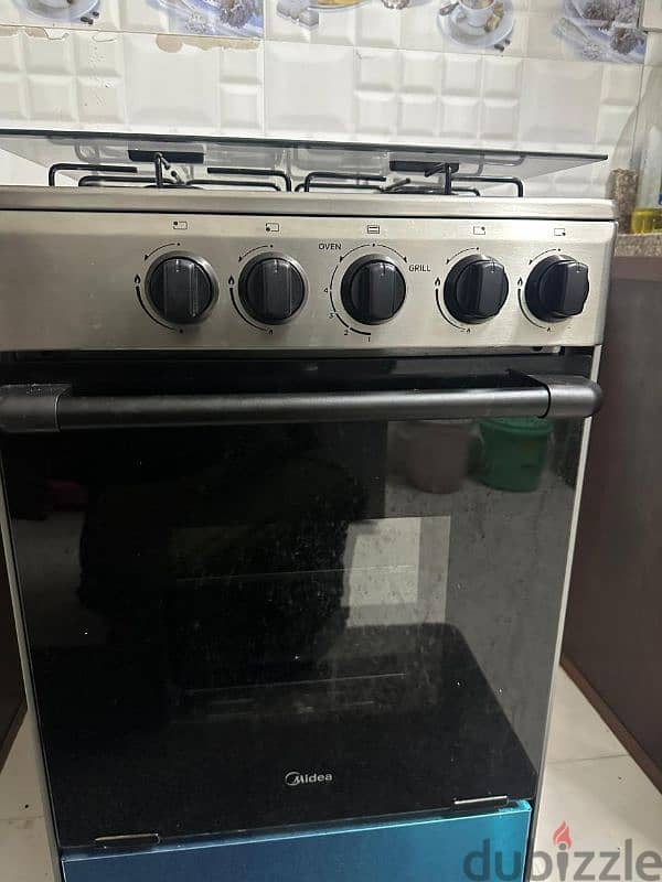 Midea gas cooking Range 1