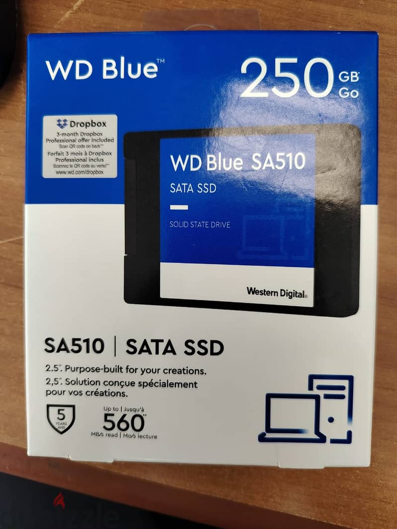 Western Digital 2.5 Inch SSD For Sale 0