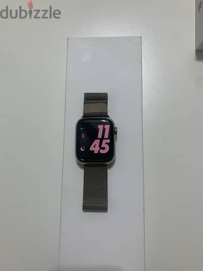 apple watch 9 titanium  45