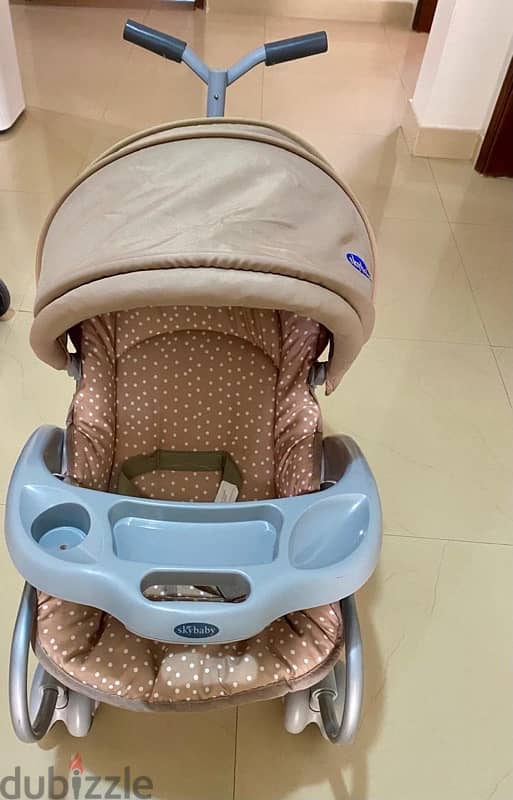 عربة اطفال  baby stroller 2