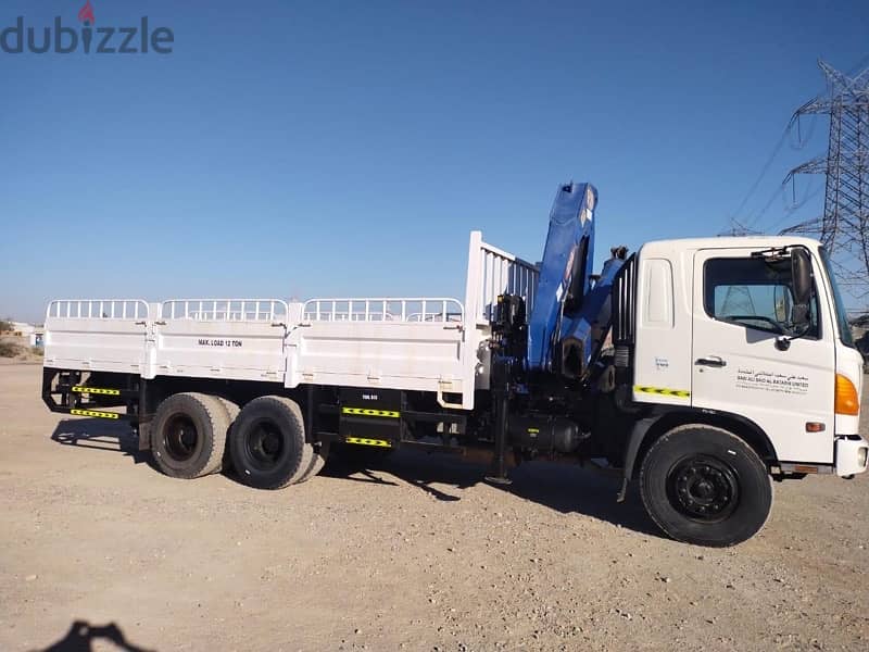 Hino 18 Ton Truck with Hiab for sale 1