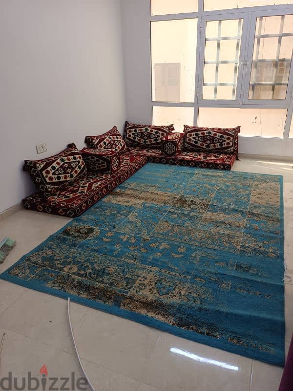 L Shaped Corner Arabic Majlis Floor Seating Sofa for Living Room 5