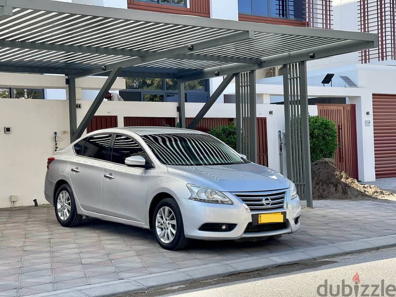 Nissan Sentra 2014 model, Oman agency, 1800 cc, 0