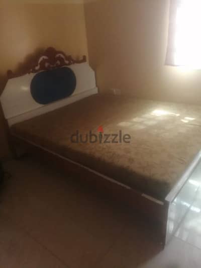 double bed with mattress  sale