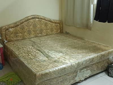 bed & mattress for sell new condition