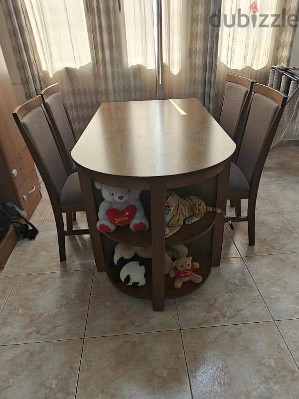 dining table with four chairs. . 0