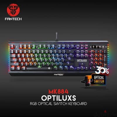 MK884 OPTILUXS RGB OPTICAL MECHANICAL KEYBOARD