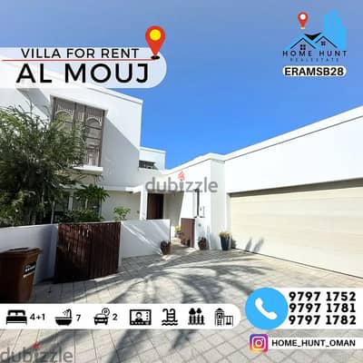 AL MOUJ | 4+1BR VILLA WITH PRIVATE POOL FOR RENT-UNFURNISHED