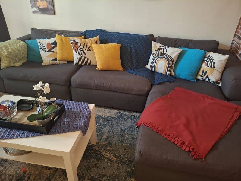 L shape sofa / couch for sale 2