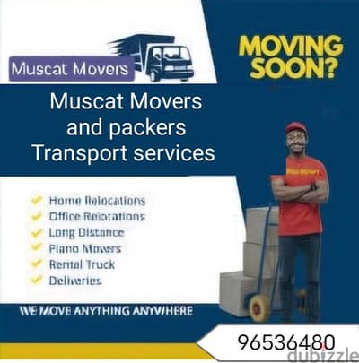 TRANSPORT MUSCAT TO SHALAH HOUSE MOVING SERVICES