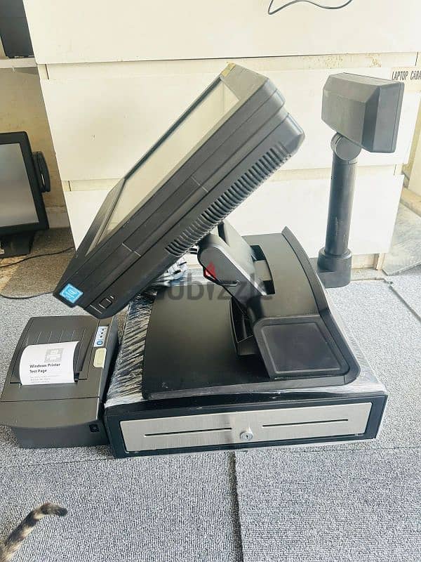 POS Complete setup with cas Register, Receipt printer, Software 3