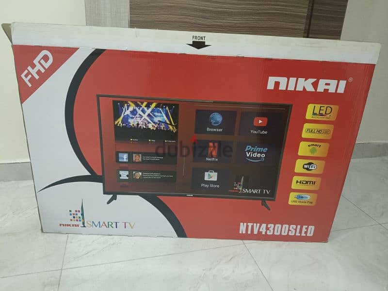 nikai smart TV 43 inch 1