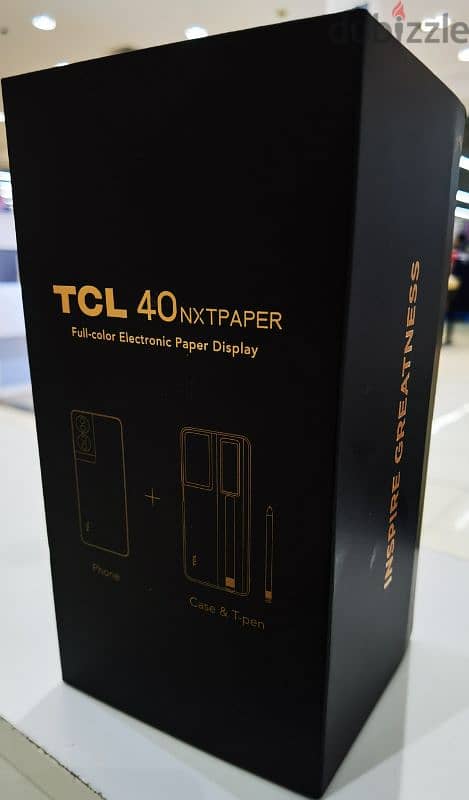 Brand new packed box TCL Mobile 40 Next Paper 2