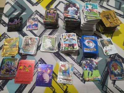 Pokemon and Football cards. Price in description