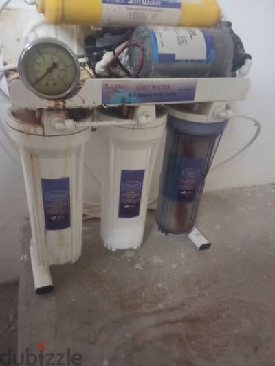 water filter with tank n gas stove