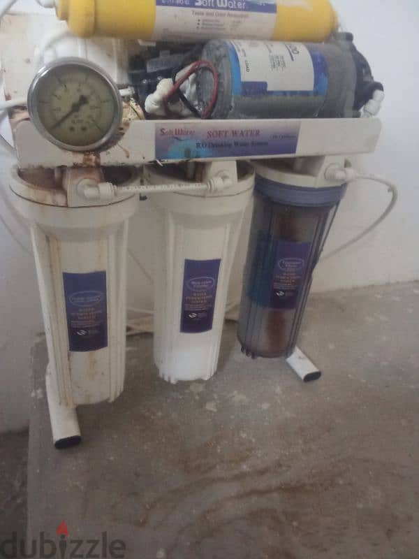 water filter with tank n gas stove 0