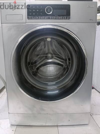 good and clean whirlpool 12kg washing machine