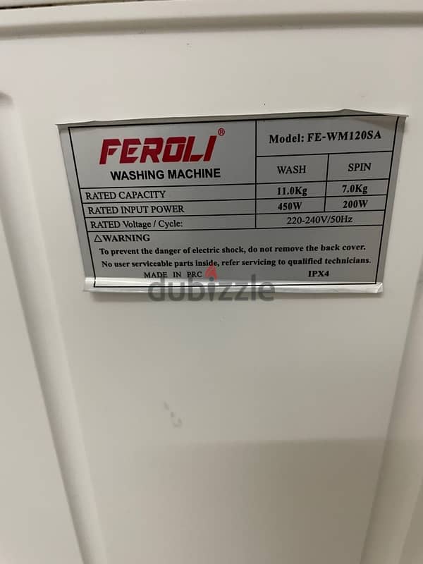 Washing Machine Semi Auto 11kg 5