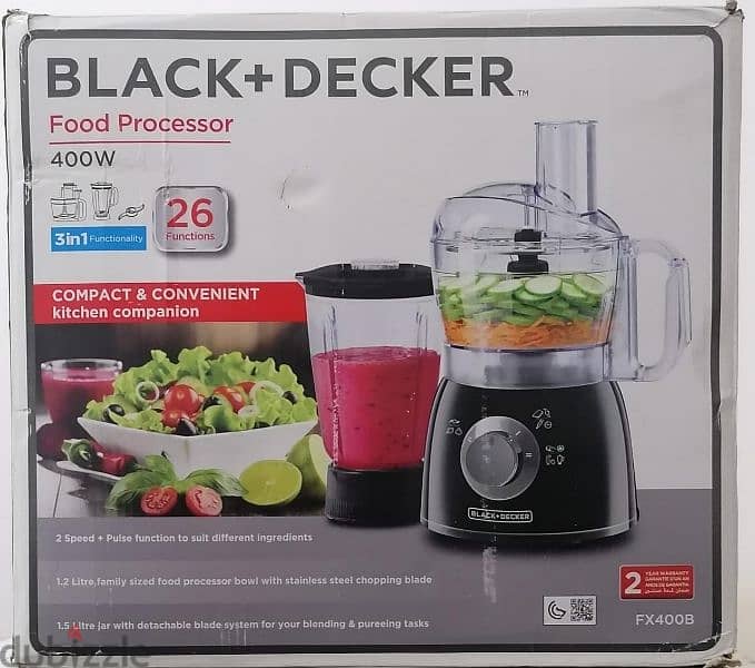 BLENDER /FOOD PROCESSOR  خلاطة وفرامة فيليبس 9