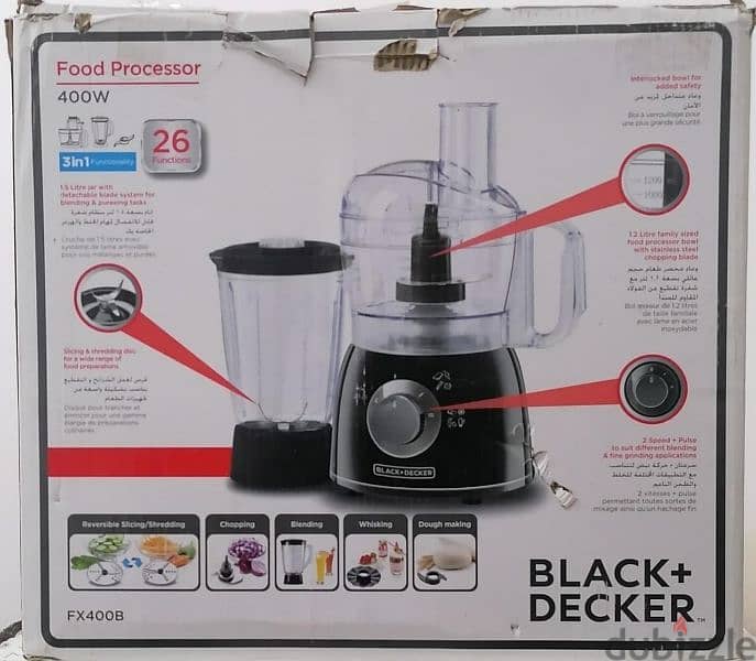 BLENDER /FOOD PROCESSOR  خلاطة وفرامة فيليبس 10